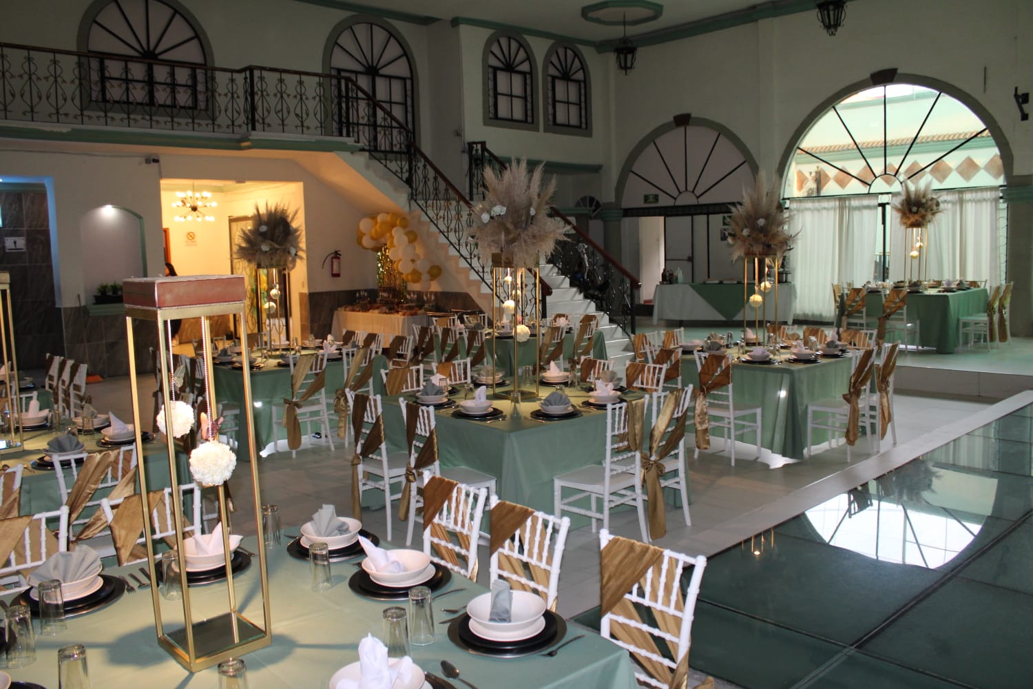 Salón Imperial desde el mezanine